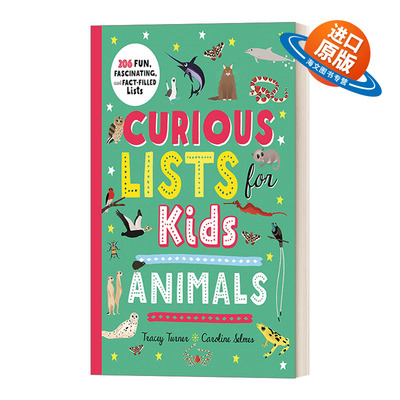 英文原版 Curious Lists for Kids Animals 好奇百科 动物 英文版 进口英语原版书籍