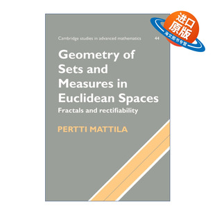 Sets 书籍 进口英语原版 Spaces Geometry 欧几里德空间 Measures and 英文版 英文原版 集合和测度几何 Euclidean