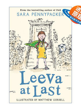 英文原版 Leeva at Last 丽娃想上学 青少年冒险章节书 小狐狸派克斯作者Sara Pennypacker新作 英文版 进口英语原版书籍