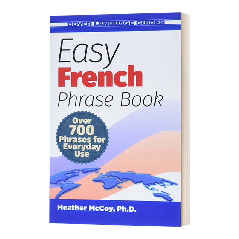 英文原版 Easy French Phrase Book New Edition新版简单法语短语手册超过700个法语日常用语英文版进口英语原版书籍