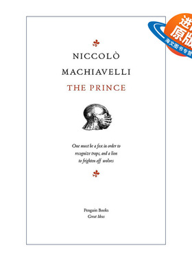 英文原版 The Prince Penguin Great Ideas 君主论 Niccolo Machiavelli马基雅维里 企鹅伟大思想系列 英文版 进口英语原版书籍