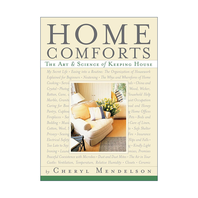 英文原版 Home Comforts 家事的抚慰 食物 衣物以及合理的家事计划 英文版 进口英语原版书籍