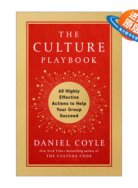英文原版 The Culture Playbook 文化攻略 帮助你的团队成功的60个高效行动 商业管理 Daniel Coyle 精装 英文版 进口英语原版书籍