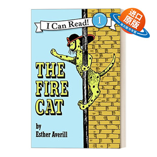 英文版 书籍 Cat Can 汪培珽书单第二阶段 Fire 消防猫 进口英语原版 英文原版 Read分级阅读 The