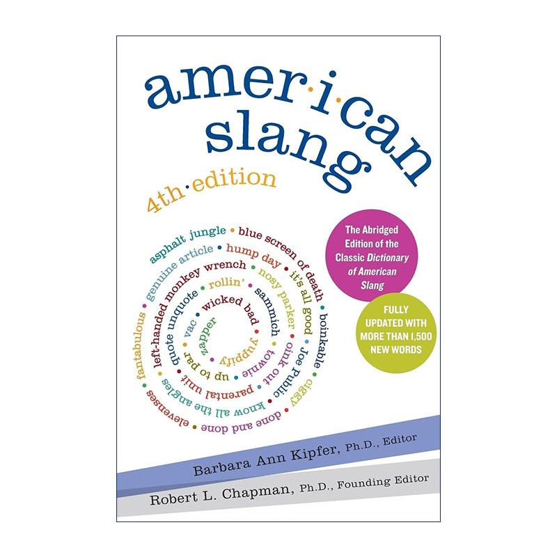 英文原版 American Slang 美国俚语 第4版 英文版 进口英语原版书籍