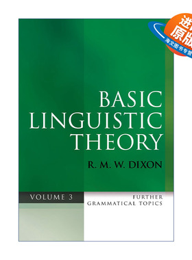 英文原版 Basic Linguistic Theory Volume 3 基本语言学理论 卷三 语法上的论题 英文版 进口英语原版书籍