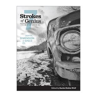 Genius 雷切尔·鲁宾·沃尔夫 绘画技巧指南 Space Strokes 写实绘画全解析 Depth 维度和空间 英文原版 Dimension 深度 and