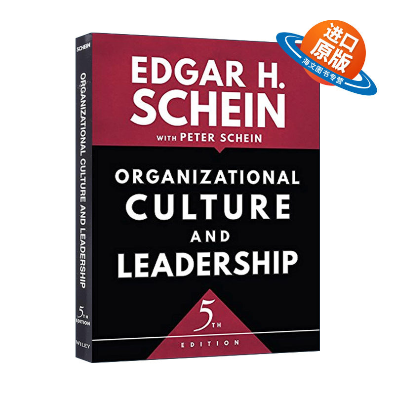 英文原版 Organizational Culture and Leadership 组织文化与领导力 第5版 麻省理工荣休教授埃德加沙因 英文版进口英语原版书籍