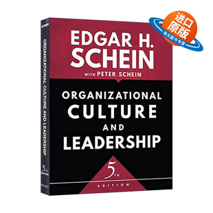 英文原版 Organizational Culture and Leadership 组织文化与领导力 第5版 麻省理工荣休教授埃德加沙因 英文版进口英语原版书籍