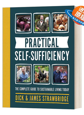 英文原版 精装 Practical Self Sufficiency 可持续生活指南书 精装 英文版 进口英语原版书籍