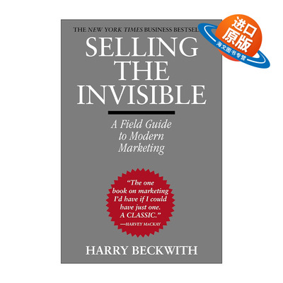 英文原版 Selling the Invisible 销售无形 现代企业营销手册 英文版 进口英语原版书籍