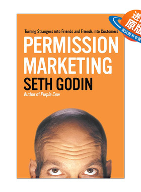 英文原版 Permission Marketing 愿者上钩 特许营销 Seth Godin 英文版 进口英语原版书籍