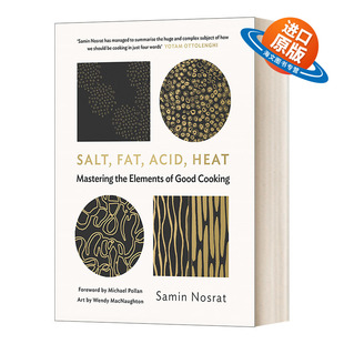 Acid 书籍外文小说 进口英语原版 热 Salt Fat 全彩插图 盐 Heat 英文版 英文原版 脂肪 纽约时报畅销书 酸