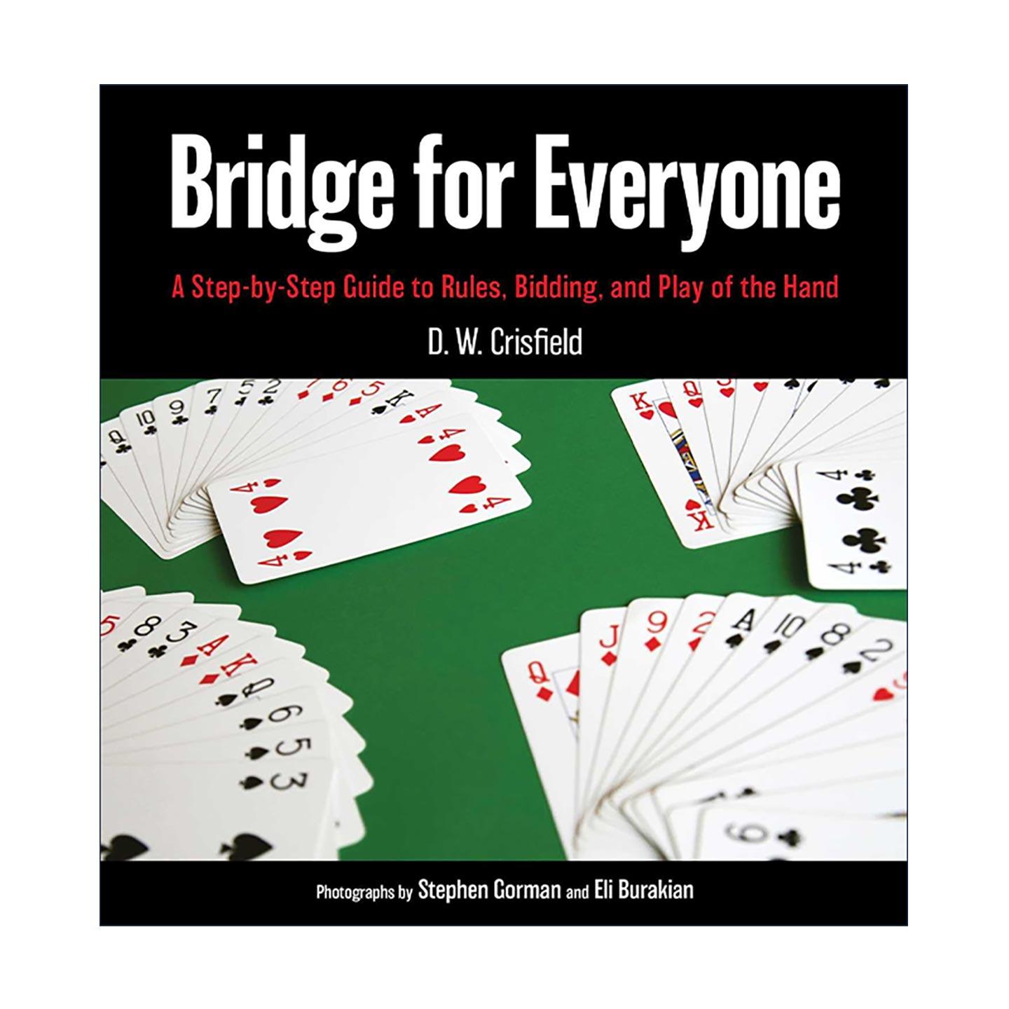 英文原版 Bridge for Everyone 人人桥牌 规则 叫牌与出牌分步入门指南 英文版 进口英语原版书籍