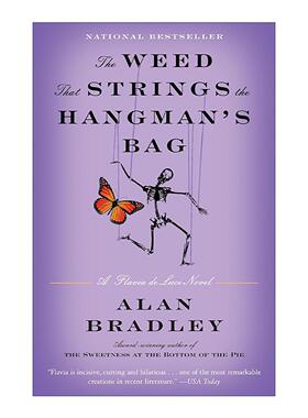 英文原版 The Weed That Strings the Hangman's Bag木偶的秘密 推理小说 馅饼的秘密作者阿兰·布拉德利 英文版 进口英语原版书籍