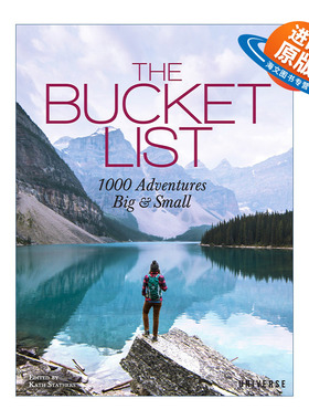 英文原版 The Bucket List 遗愿清单 1000次大大小小的冒险 打造你的梦幻假期 精装旅游指南 Kath Stathers 进口英语原版书籍