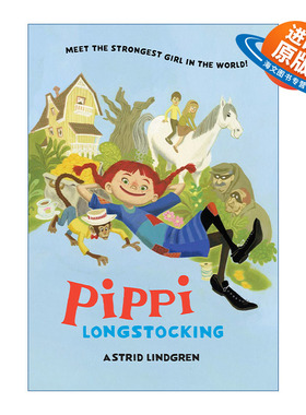 英文原版 Pippi Longstocking 长袜子皮皮 精装 Astrid Lindgren 英文版 进口英语原版书籍