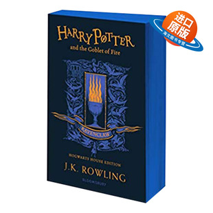 Potter Goblet 英文原版 Harry 平装 JK罗琳英语书 哈利波特与火焰杯 拉文克劳学院版 and 小说 Fire the 版 哈利波特4