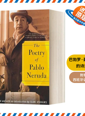英文原版 Poetry Of Pablo Neruda 巴勃罗·聂鲁达的诗集 诺贝尔文学奖获得者 英文版 进口英语原版书籍
