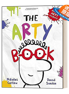 英文原版 The Arty Book 自创艺术力 英文版 进口英语原版书籍儿童外文书
