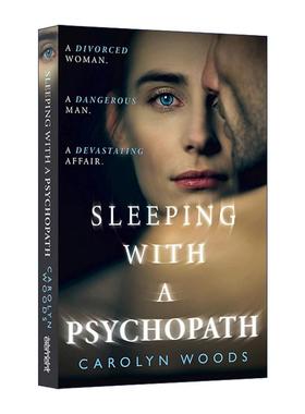英文原版 Sleeping With a Psychopath 与疯同眠 Carolyn Woods 畅销犯罪惊悚小说 英文版 进口英语原版书籍