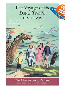 英文原版 The Voyage Of The Dawn Treader 纳尼亚传奇5 黎明踏浪号 经典封面 英文版 进口英语原版书籍