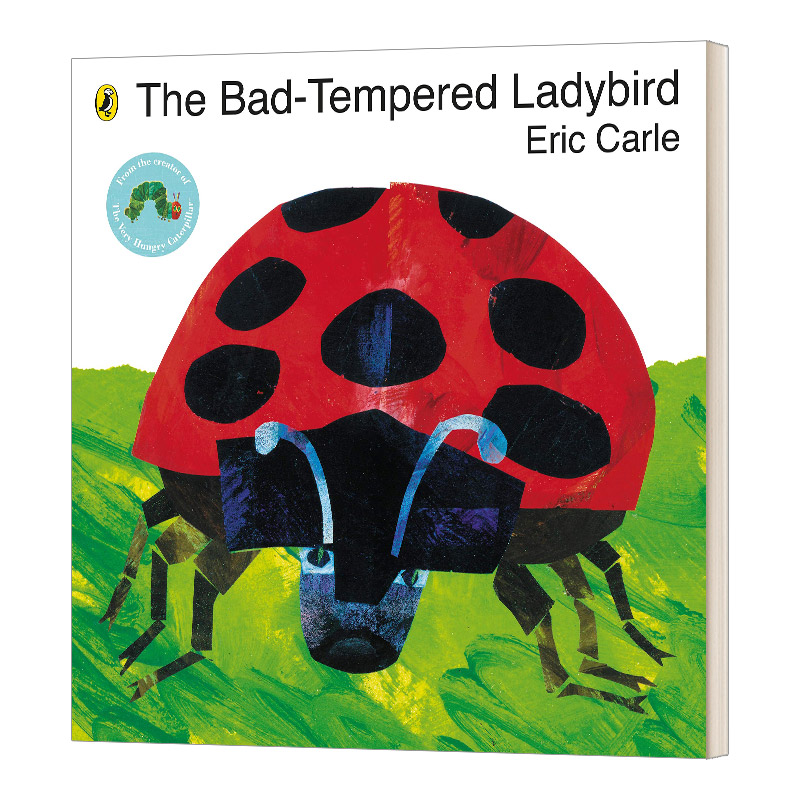 英文原版 The Bad-tempered Ladybird 坏脾气的瓢虫 艾瑞卡尔 Eric Carle 低幼亲子启蒙绘本 英文版 进口英语原版书籍儿童外文书