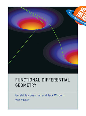 英文原版 Functional Differential Geometry (The MIT Press) 函数微分几何 物理学 广义相对论 量子场论 麻省理工学院电气工程教