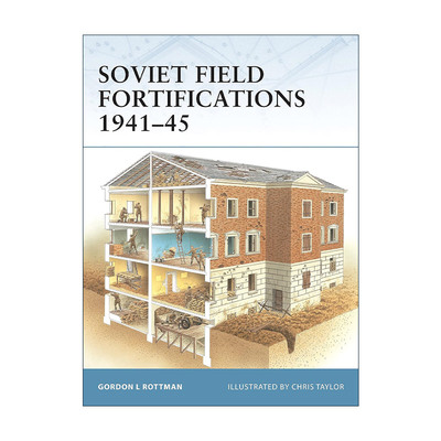 英文原版 Soviet Field Fortifications 1941–45 二战苏联野战防御工事 世界防御要塞系列 英文版 进口英语原版书籍