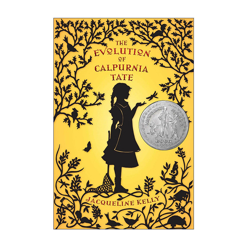 英文原版 The Evolution of Calpurnia Tate 达尔文女孩系列1 精装 2010纽伯瑞银奖 蓝思830L 4-7年级 英文版 进口英语原版书籍