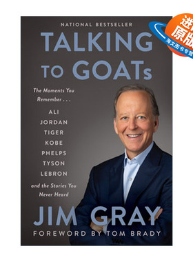 英文原版 Talking to GOATs 对话山羊 吉姆格雷回忆录 著名体育评论员与体坛巨星的故事 英文版 进口英语原版书籍