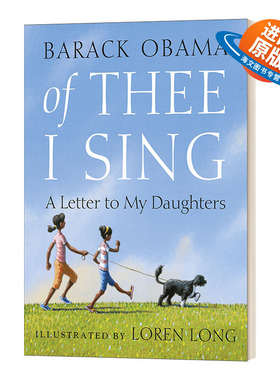 英文原版 Of Thee I Sing 赞美你 奥巴马给女儿的信 英文版 进口英语原版书籍