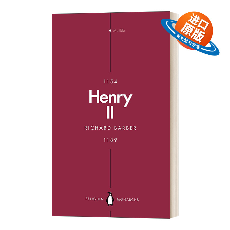 英文原版 Henry II Penguin Monarchs 英国君王史 亨利二世 平装 英文版 进口英语原版书籍