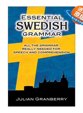 英文原版 Essential Swedish Grammar 基本瑞典语语法 Dover语言指南 Guy Stern 英文版 进口英语原版书籍