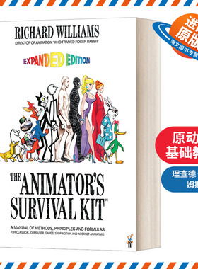 英文原版 The Animator's Survival Kit 原动画基础教程 英文版 进口英语原版书籍