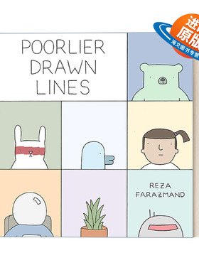 英文原版 Poorlier Drawn Lines Poorly Drawn Lines 03 喵呜 原来你是这种汪系列3 人气幽默漫画 Reza Farazmand 进口英语书籍