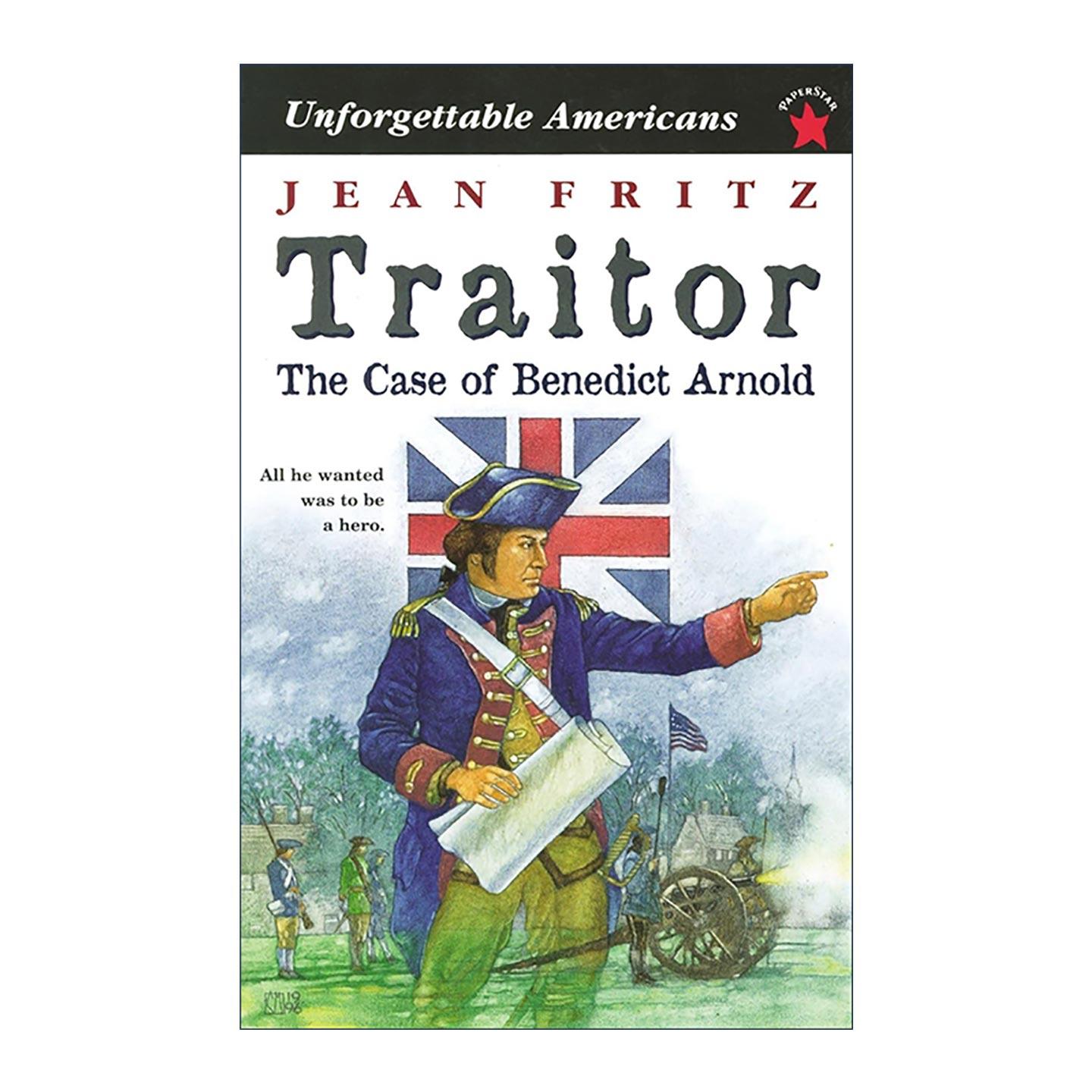 英文原版 Traitor 叛徒 贝内迪克特·阿诺德案 儿童历史传记 ALA优秀童书奖 纽伯瑞奖得主琼·弗里茨 英文版 进口英语原版书籍