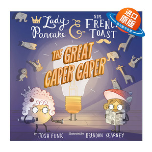 英文原版 Great Caper Caper 薄饼夫人与吐司先生5 精装绘本 英文版 进口英语原版书籍