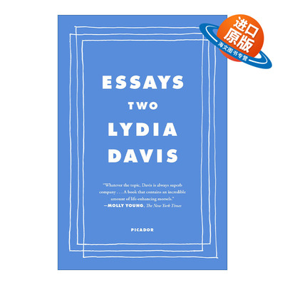 英文原版 Essays Two On Proust Translation Foreign Languages and the City of Arles 莉迪亚戴维斯文集卷2 进口英语书籍