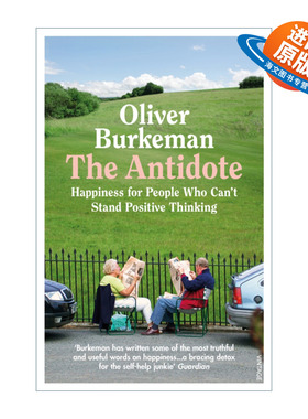 英文原版 The Antidote 解毒剂 给受不了心灵鸡汤的人的幸福指南 四千周作者奥利弗·伯克曼 英文版 进口英语原版书籍
