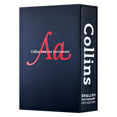 英文原版 Collins English Dictionary Complete and Unabridged 柯林斯英语精装大字典 14版 英文版 进口英语原版书籍