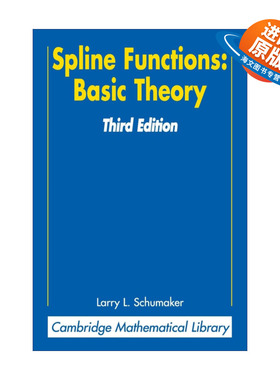 英文原版 Spline Functions Basic Theory 样条函数基本理论 剑桥数学图书馆系列 英文版 进口英语原版书籍