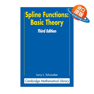 书籍 剑桥数学图书馆系列 Spline Functions Basic 英文原版 英文版 样条函数基本理论 Theory 进口英语原版