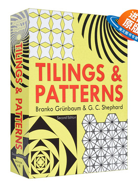 英文原版 Tilings and Patterns Second Edition 瓷砖与图案 第二版 关于瓷砖和几何图案的权威书籍 英文版 进口英语原版书籍