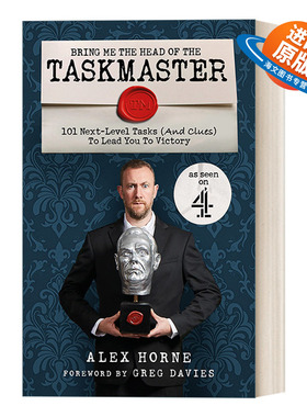 英文原版 Bring Me The Head Of The Taskmaster 英国综艺Taskmaster周边书 休闲娱乐乐高手工创意 英文版 进口英语原版书籍