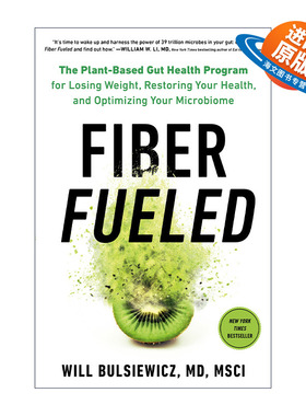 英文原版 Fiber Fueled 膳食纤维 28天纤维饮食食谱 逆转疾病 延缓衰老 吃出健康力 Will Bulsiewicz 精装 英文版 进口英语原版书