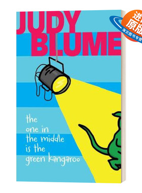 英文原版绘本The One in the Middle Is the Green Kangaroo中间的绿色袋鼠  三胎家庭的二孩处境 Judy Blume 儿童章节书 进口原版