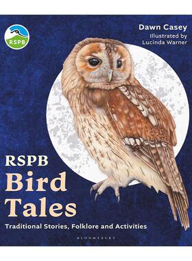 英文原版 RSPB Bird Tales 鸟类传说故事大全 精装彩色插画 英国皇家鸟类保护协会 英文版 进口英语原版书籍