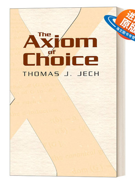 英文原版 The Axiom of Choice 选择公理 Dover数学 英文版 进口英语原版书籍