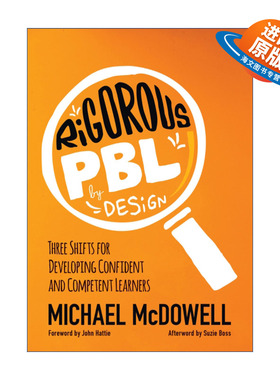 英文原版 Rigorous PBL by Design 项目式学习法设计 英文版 进口英语原版书籍